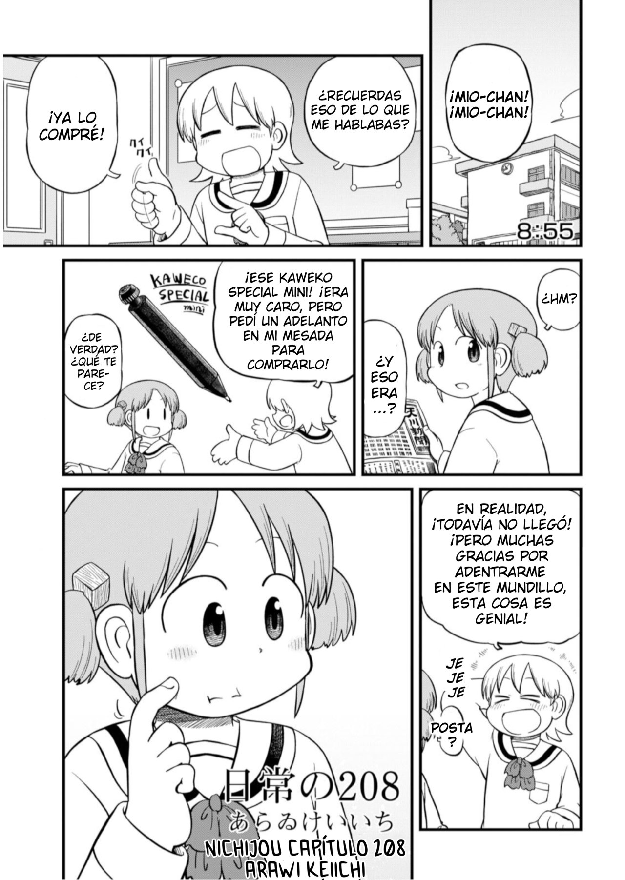Read Nichijou (es) Manga Online