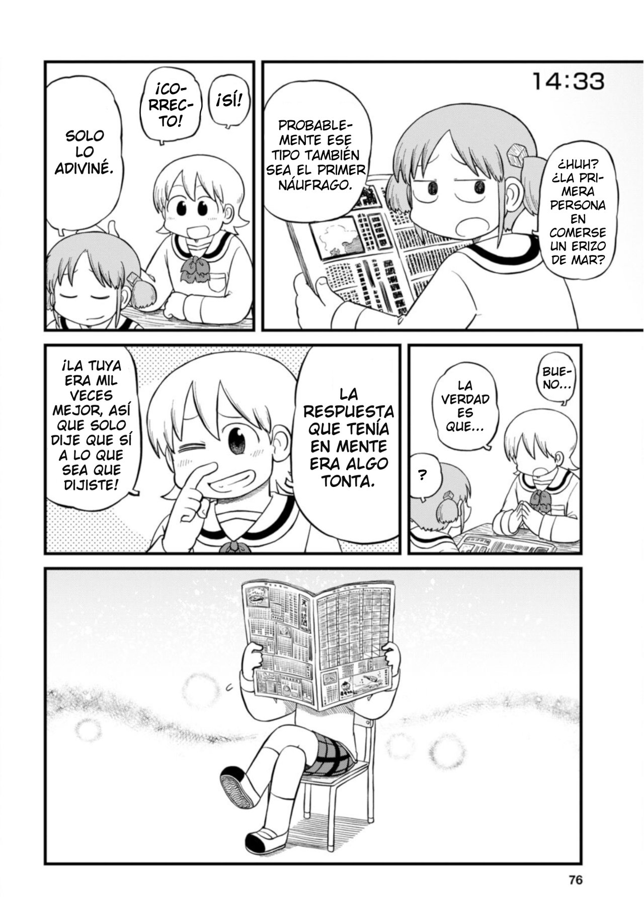 Read Nichijou (es) Manga Online