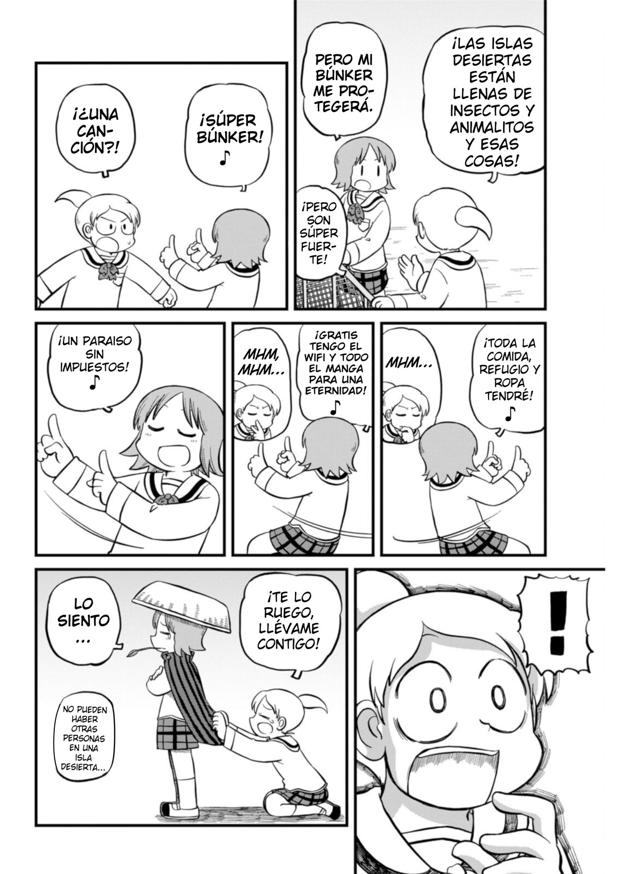 Read Nichijou (es) Manga Online