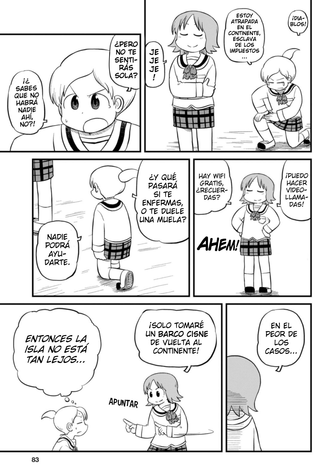 Read Nichijou (es) Manga Online