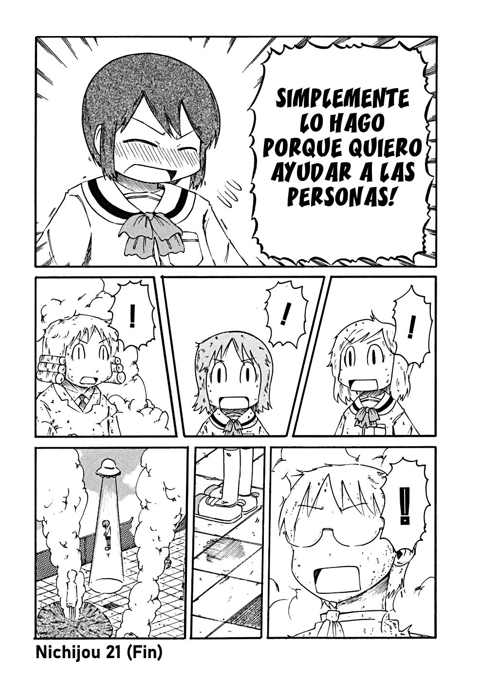 Read Nichijou (es) Manga Online