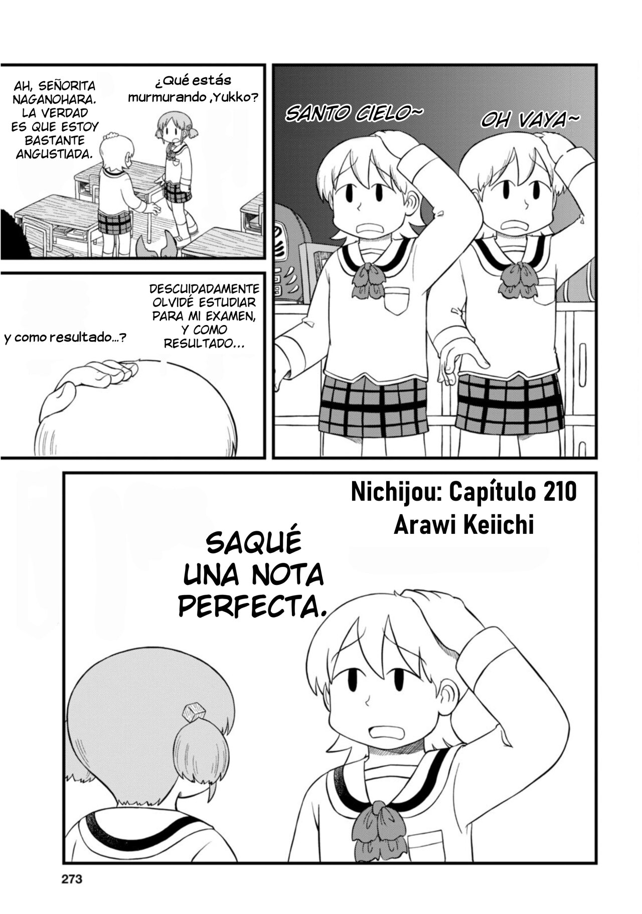 Read Nichijou (es) Manga Online