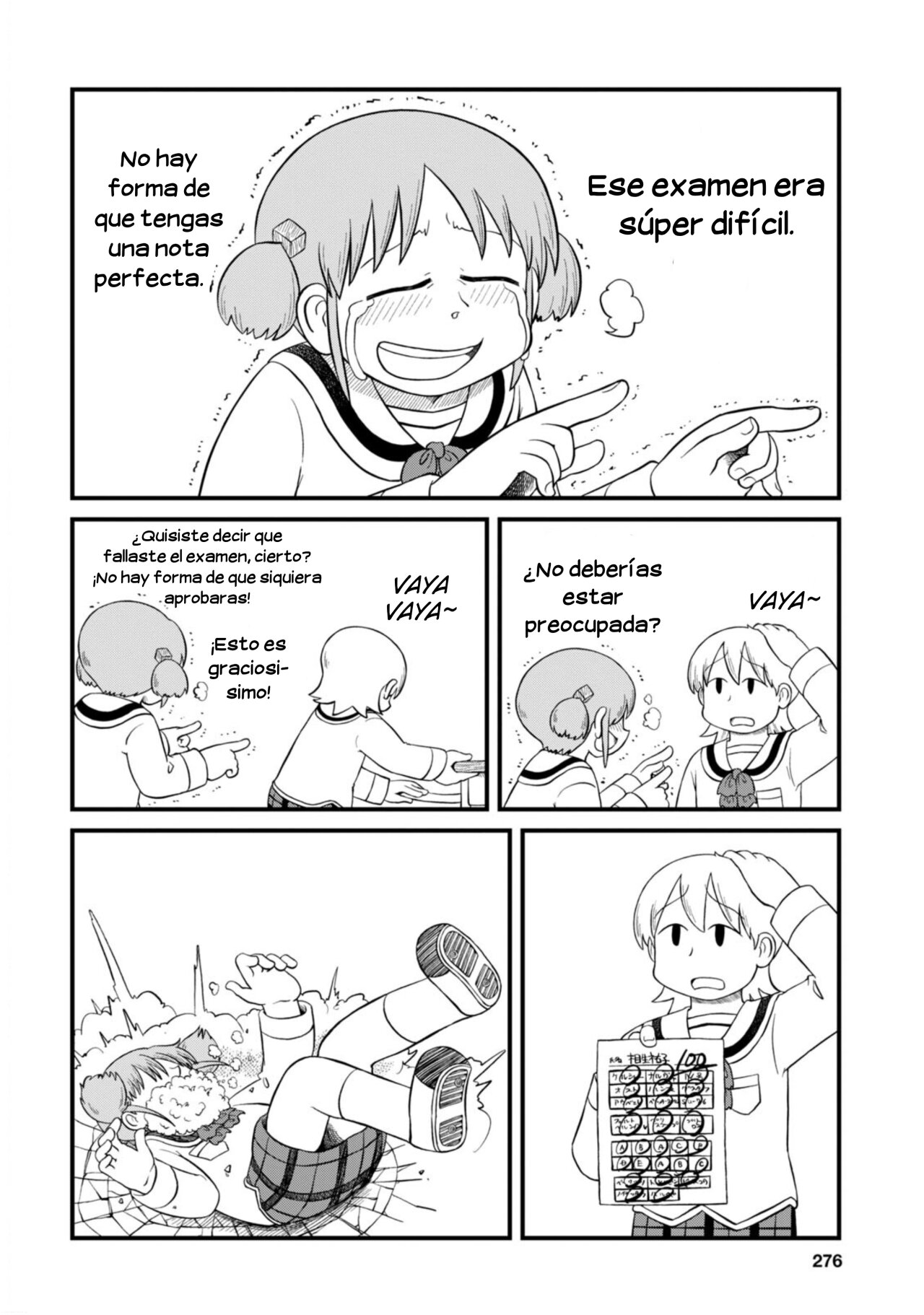 Read Nichijou (es) Manga Online