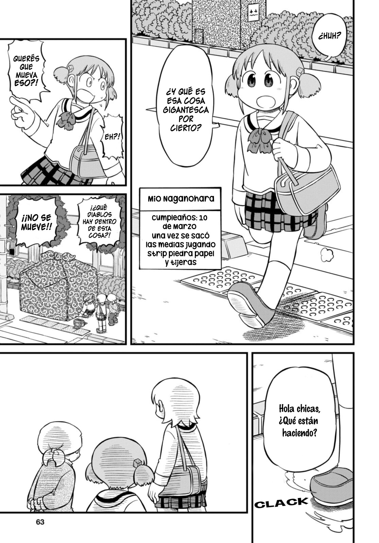Read Nichijou (es) Manga Online
