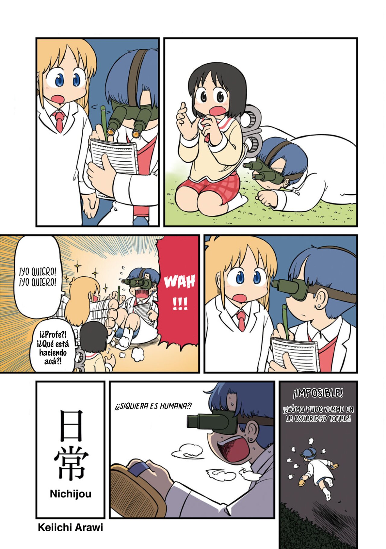 Read Nichijou (es) Manga Online