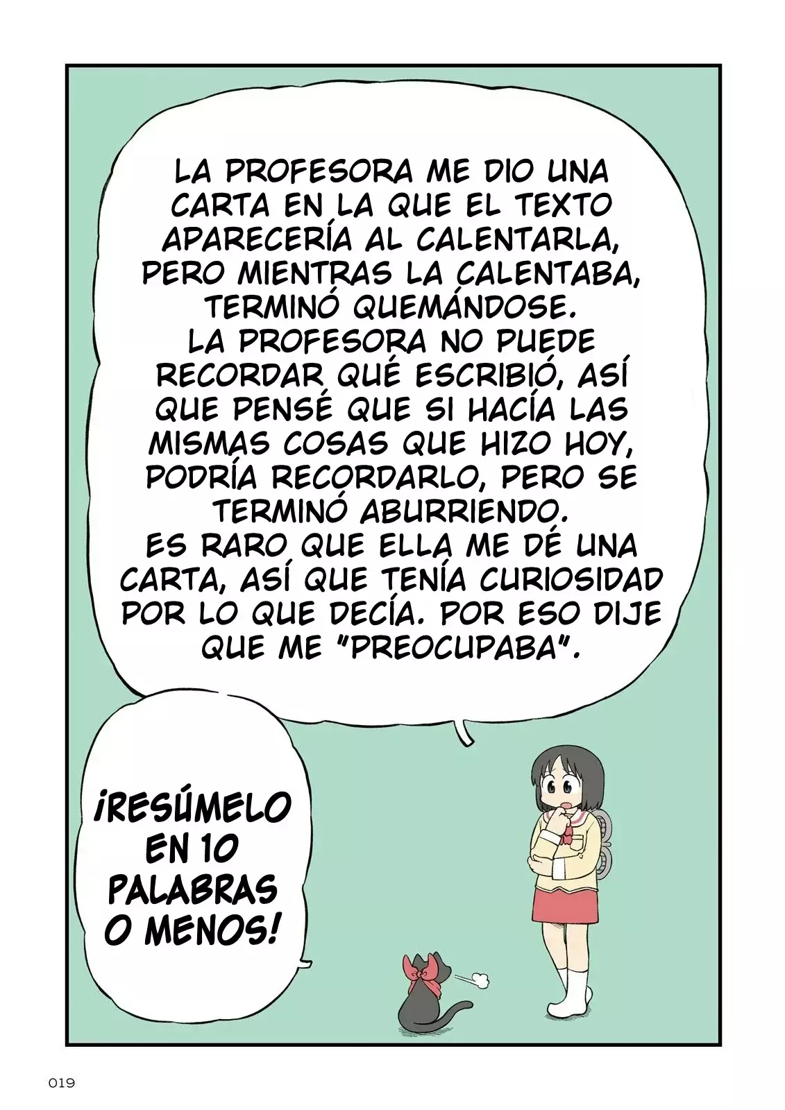 Read Nichijou (es) Manga Online