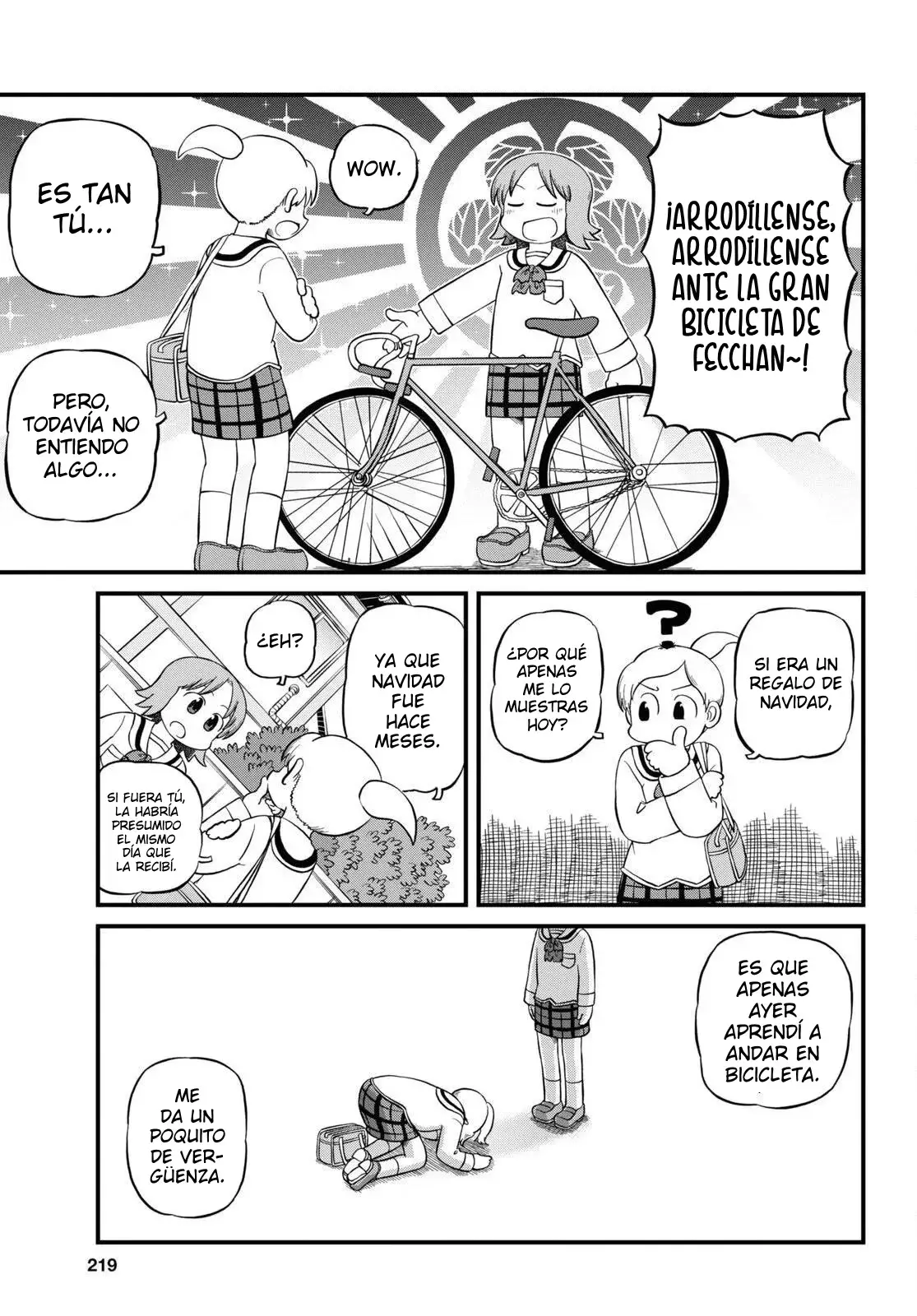 Read Nichijou (es) Manga Online