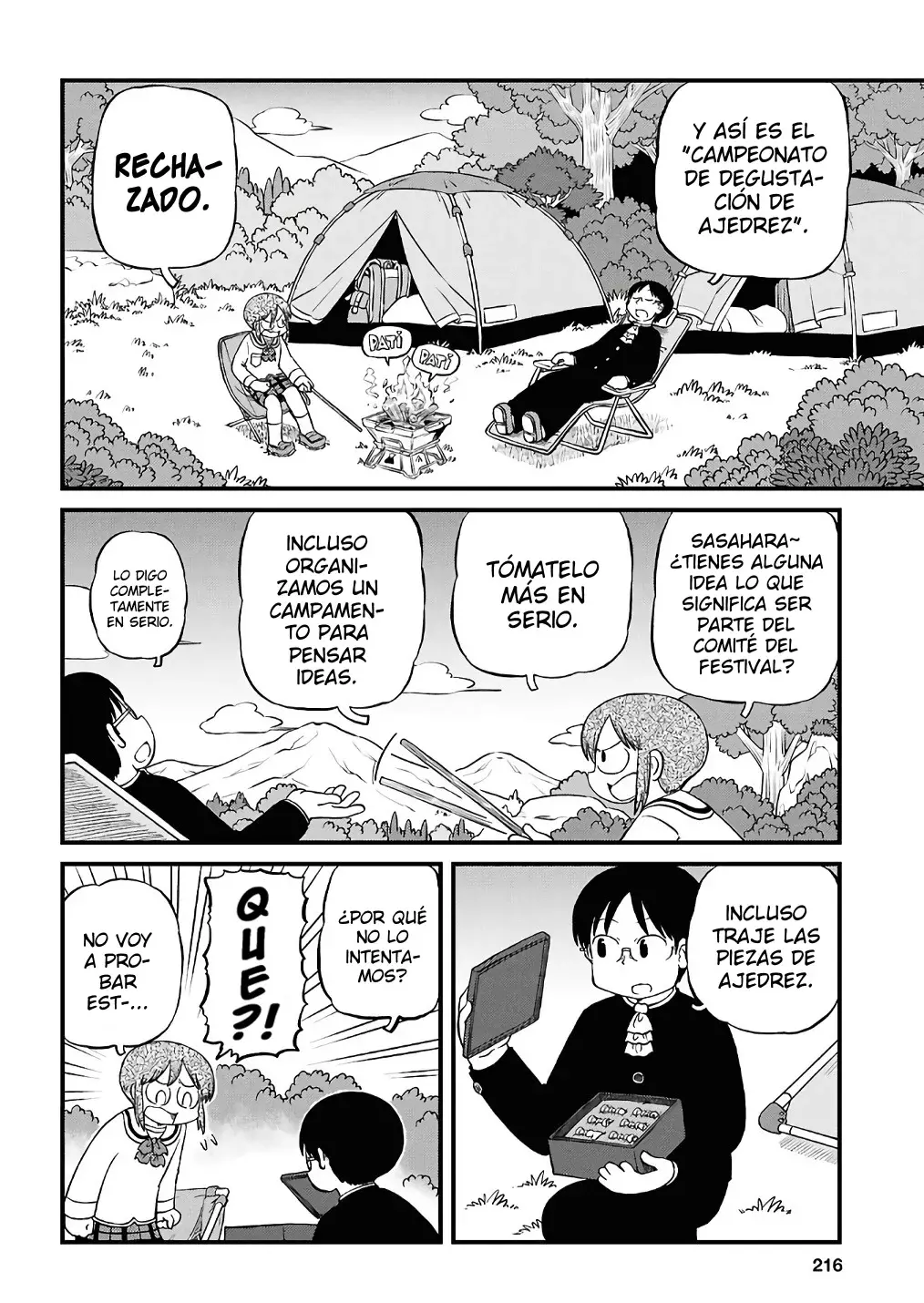 Read Nichijou (es) Manga Online