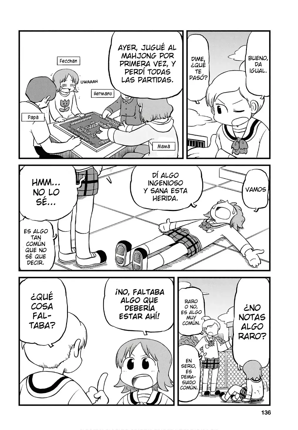 Read Nichijou (es) Manga Online