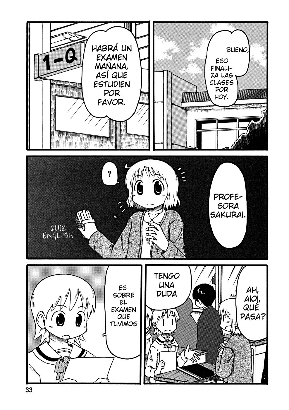 Read Nichijou (es) Manga Online