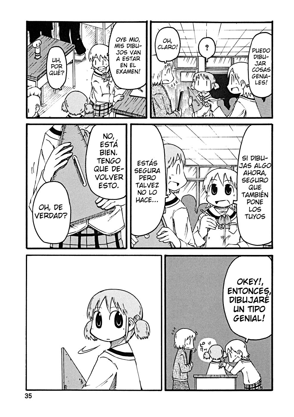 Read Nichijou (es) Manga Online