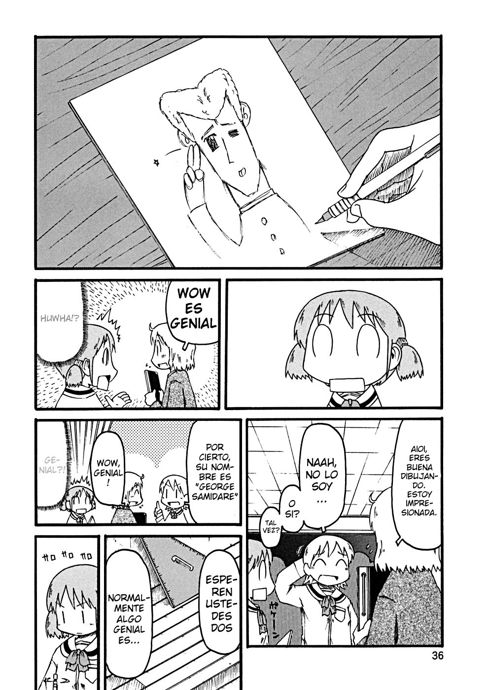 Read Nichijou (es) Manga Online