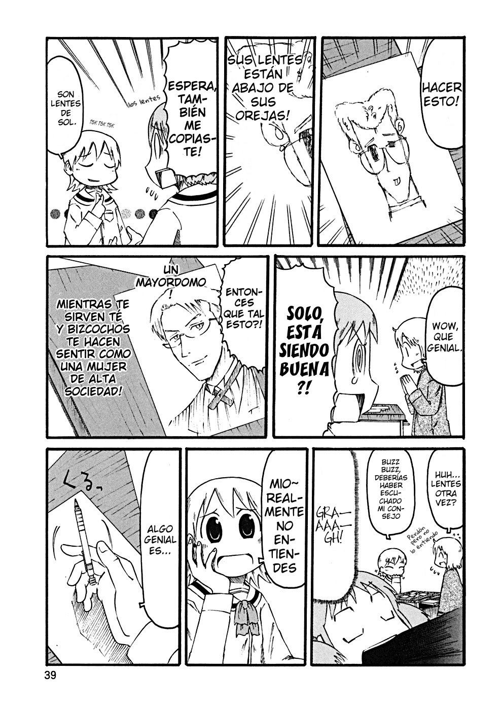 Read Nichijou (es) Manga Online