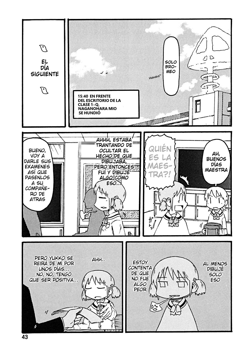 Read Nichijou (es) Manga Online
