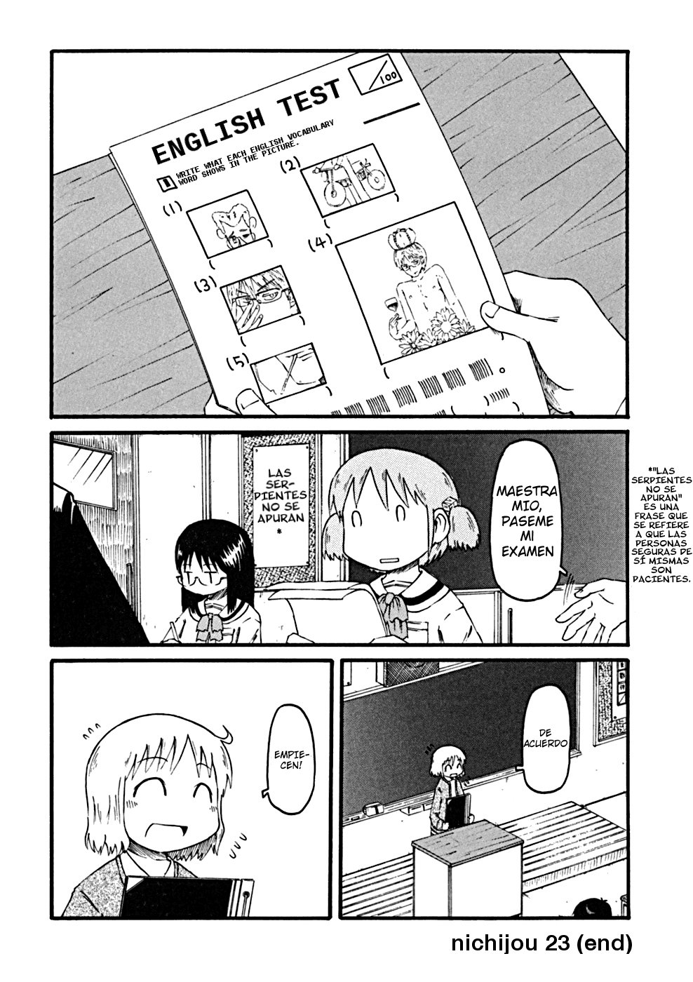 Read Nichijou (es) Manga Online