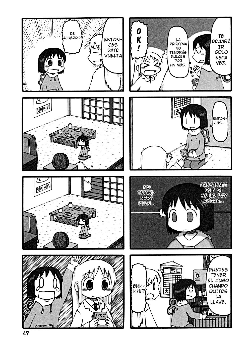 Read Nichijou (es) Manga Online