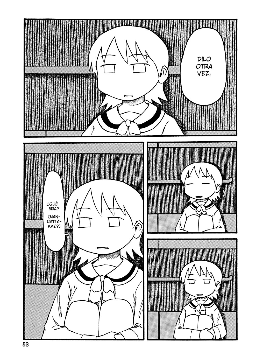 Read Nichijou (es) Manga Online