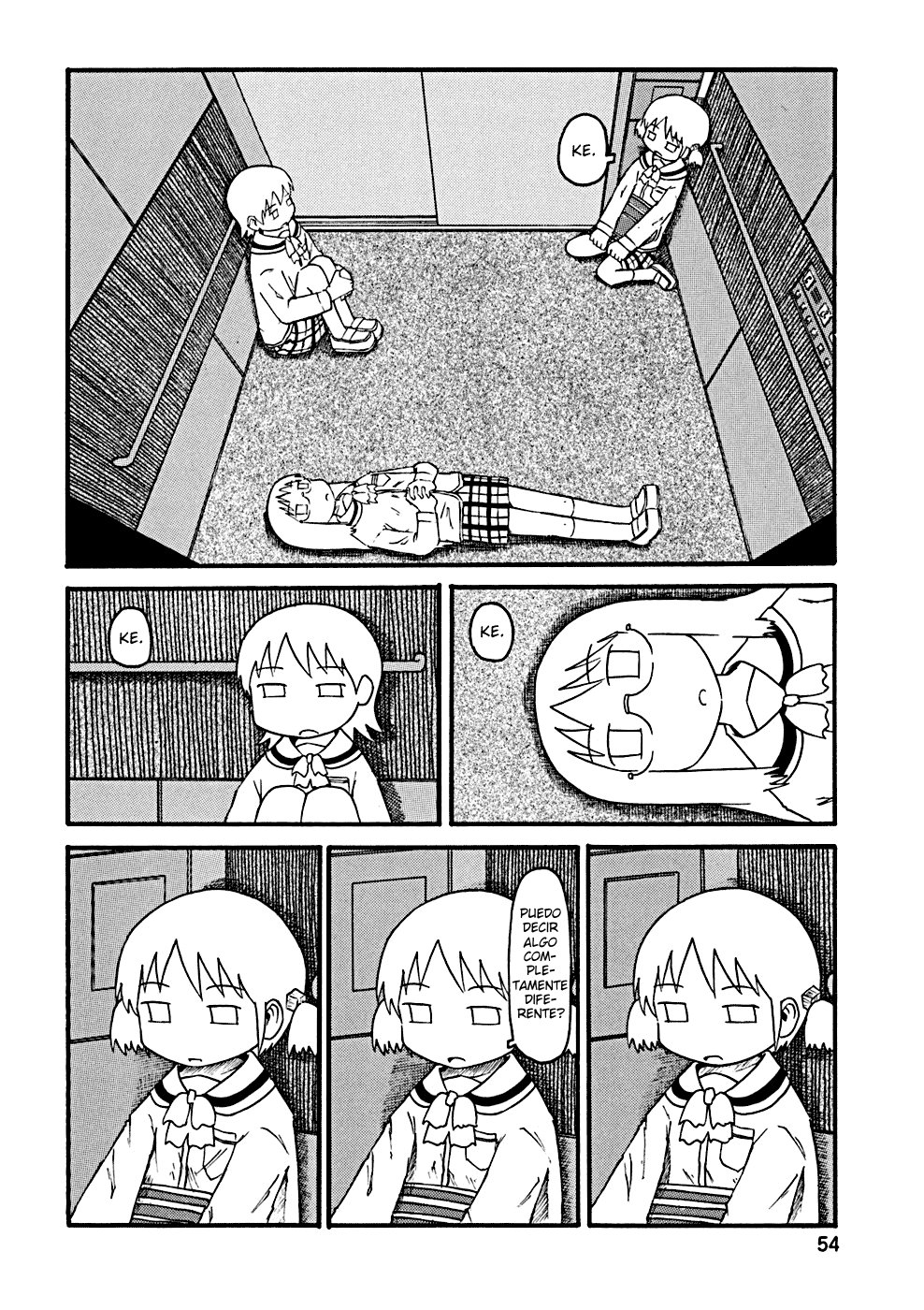 Read Nichijou (es) Manga Online
