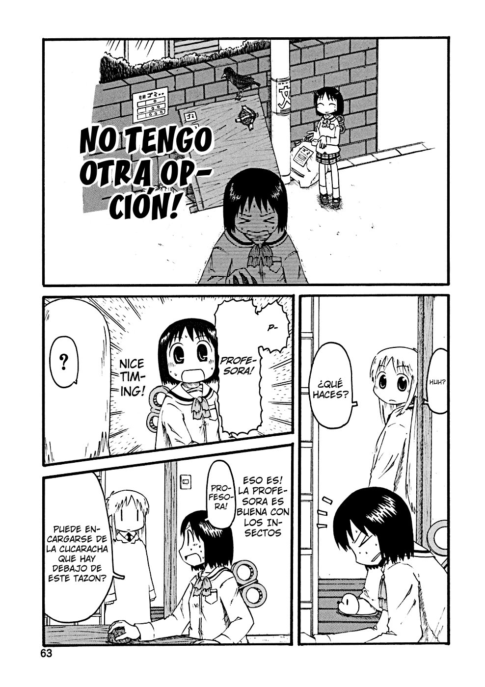 Read Nichijou (es) Manga Online
