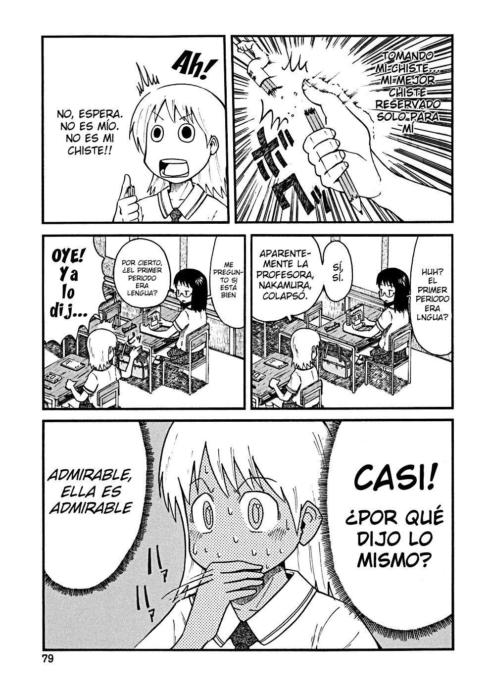 Read Nichijou (es) Manga Online