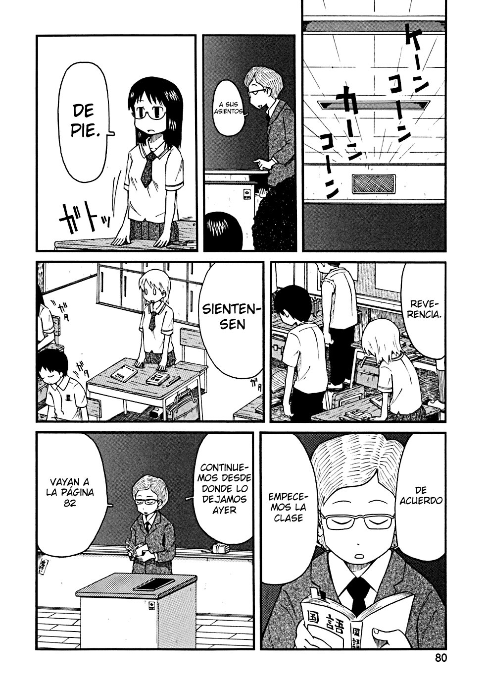 Read Nichijou (es) Manga Online