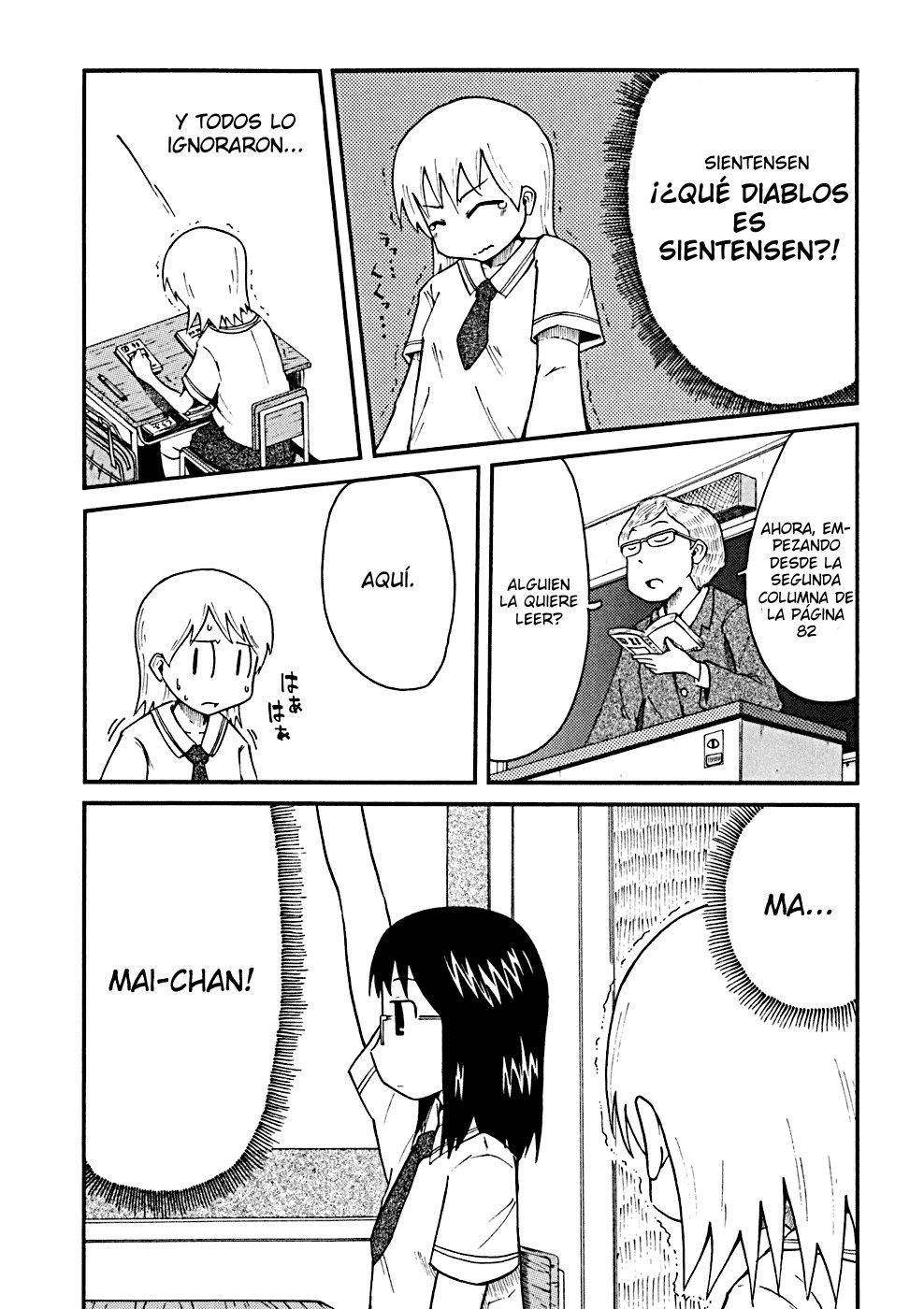 Read Nichijou (es) Manga Online
