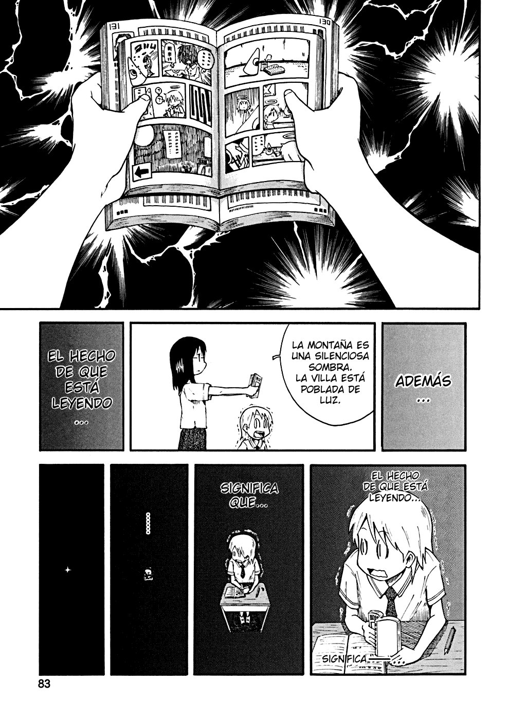 Read Nichijou (es) Manga Online