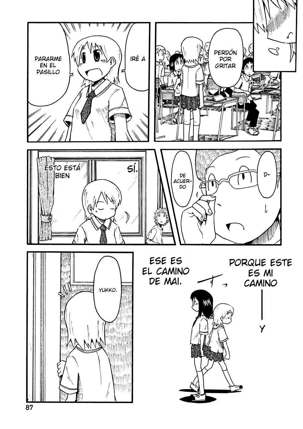 Read Nichijou (es) Manga Online
