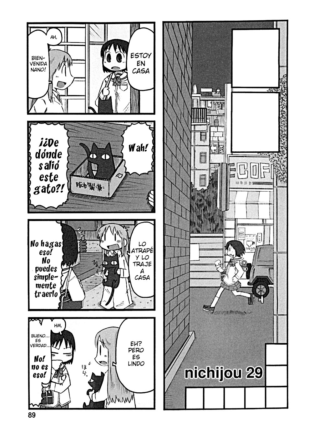 Read Nichijou (es) Manga Online