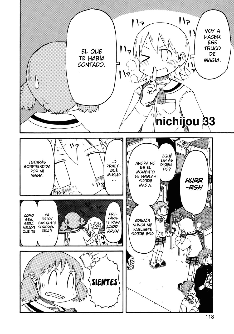 Read Nichijou (es) Manga Online