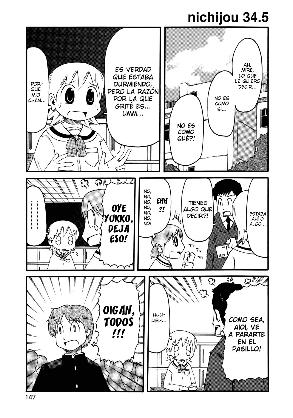 Read Nichijou (es) Manga Online