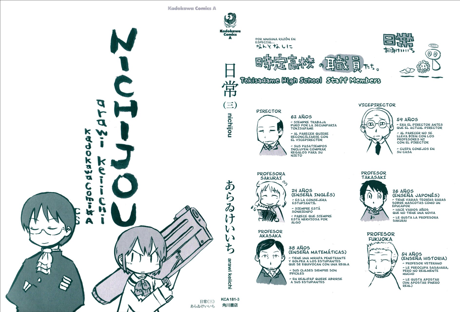 Read Nichijou (es) Manga Online