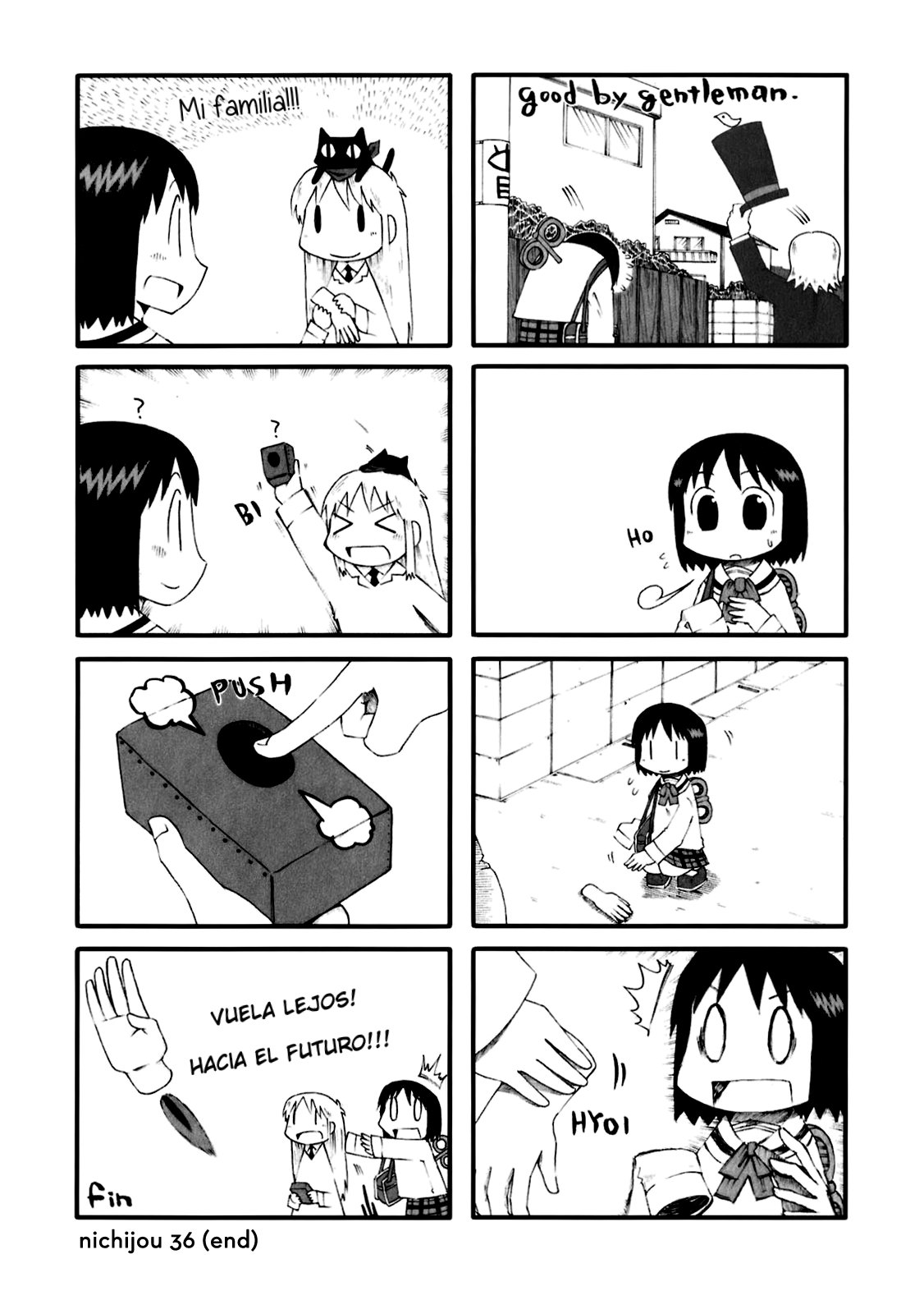Read Nichijou (es) Manga Online