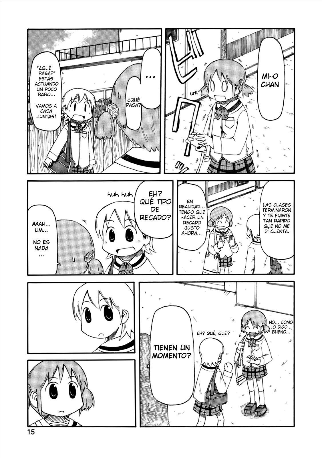 Read Nichijou (es) Manga Online