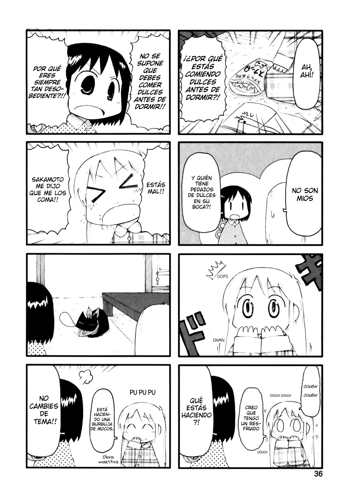 Read Nichijou (es) Manga Online
