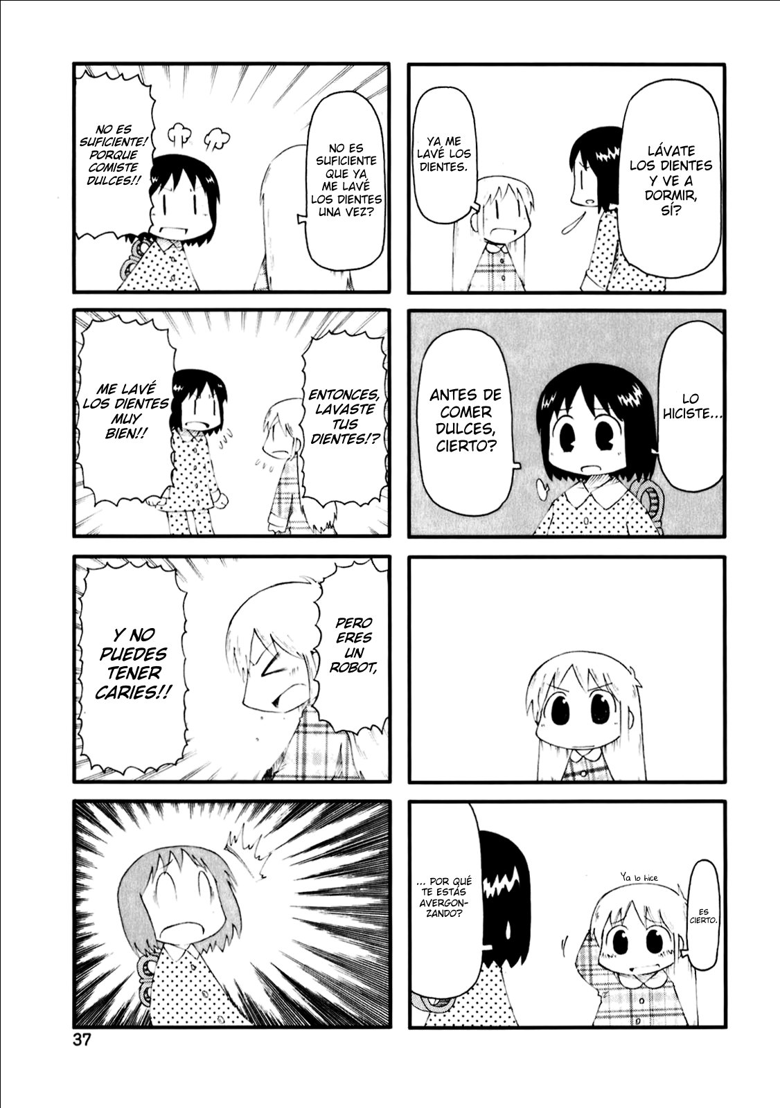 Read Nichijou (es) Manga Online