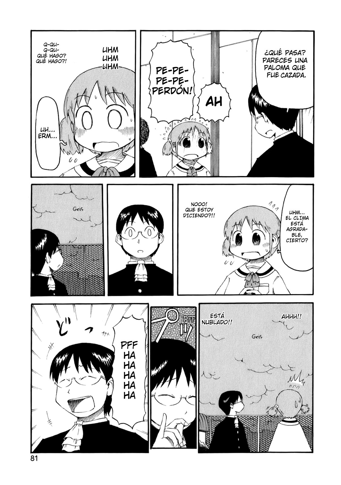 Read Nichijou (es) Manga Online