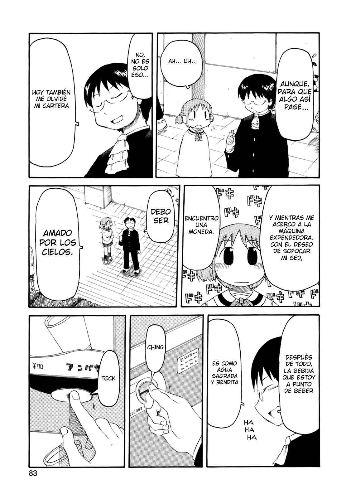 Read Nichijou (es) Manga Online