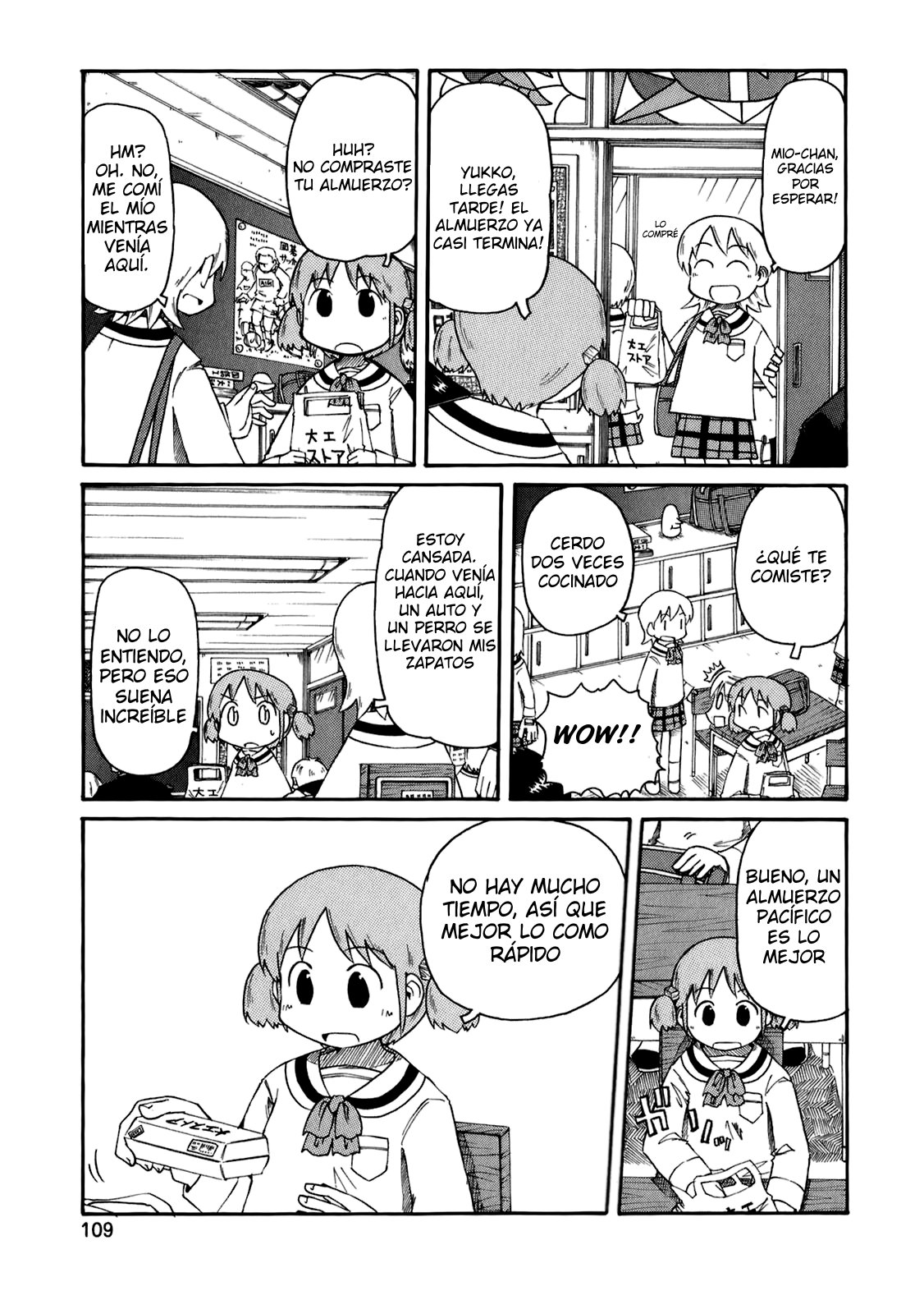 Read Nichijou (es) Manga Online