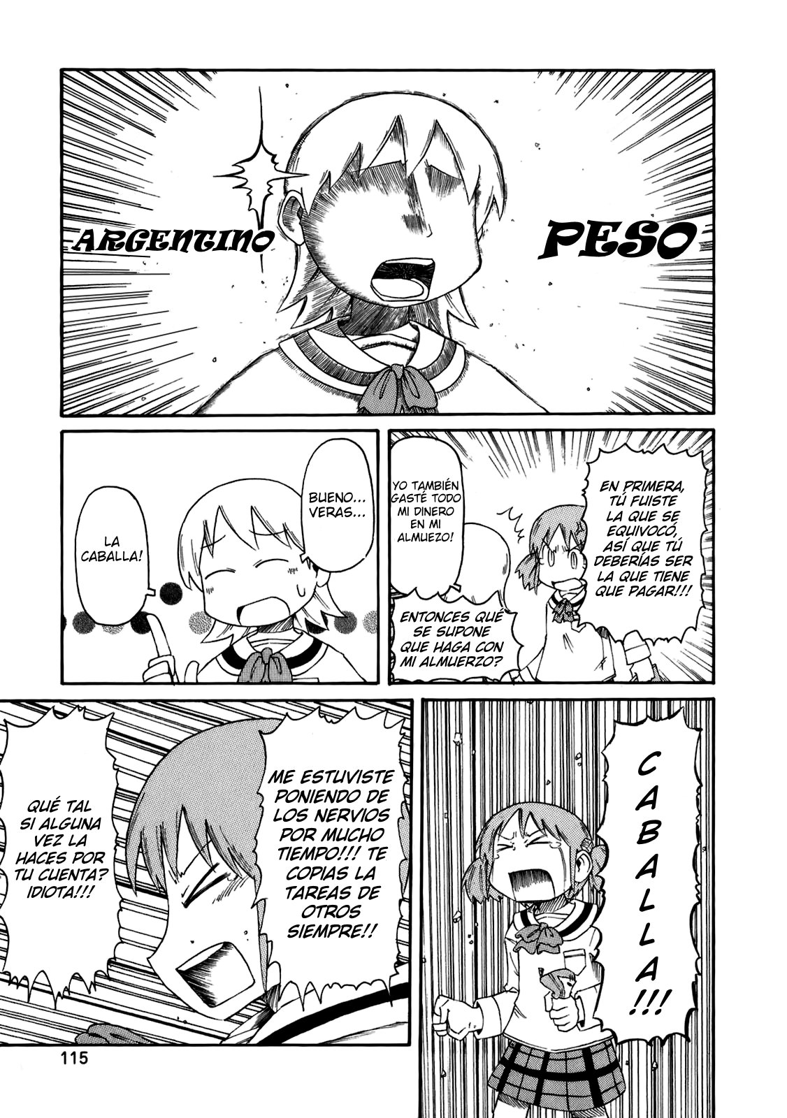 Read Nichijou (es) Manga Online