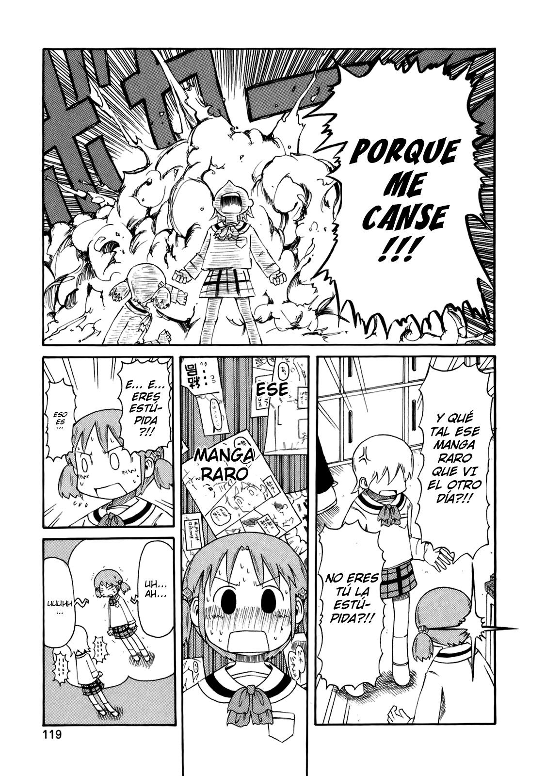 Read Nichijou (es) Manga Online