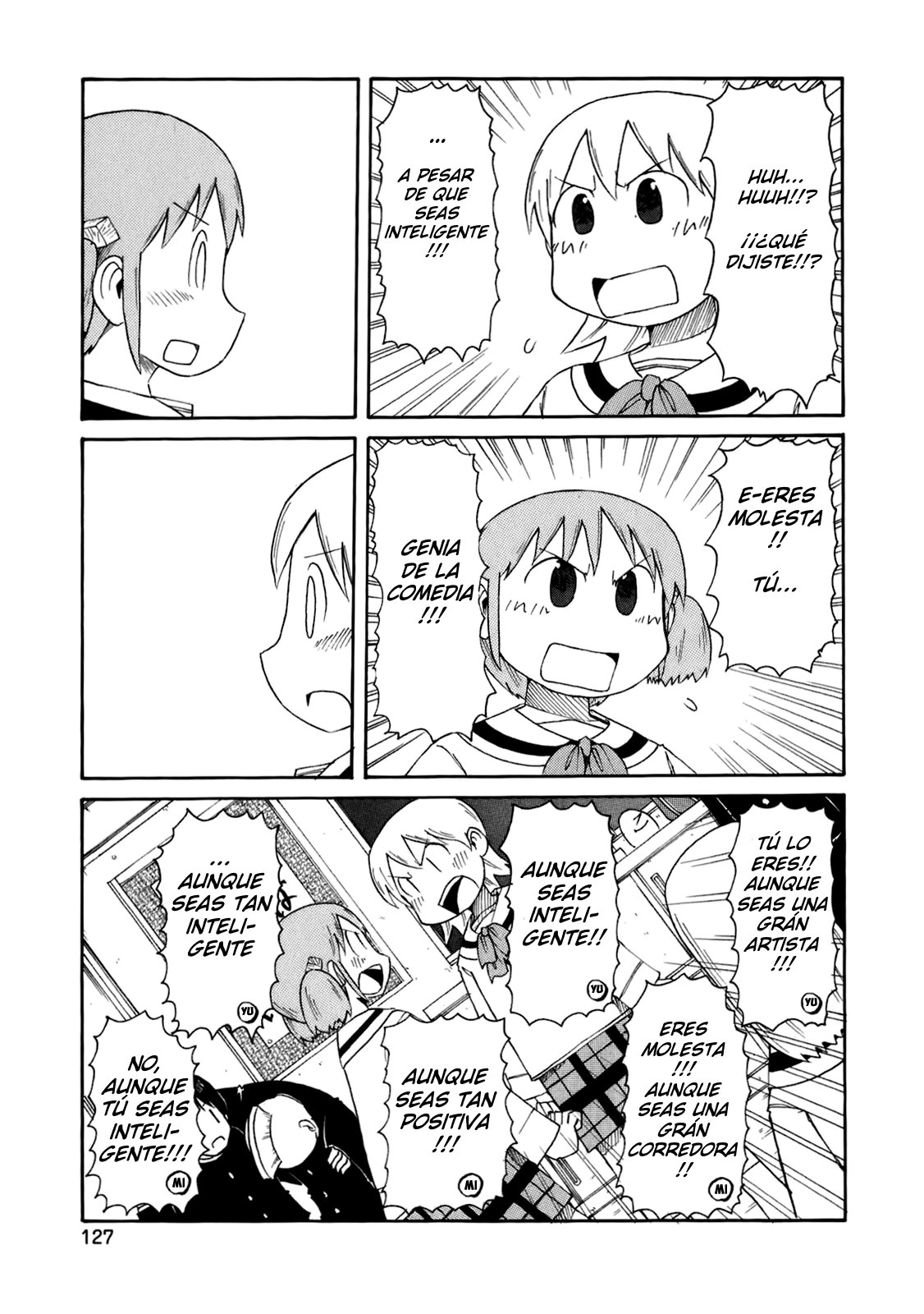 Read Nichijou (es) Manga Online