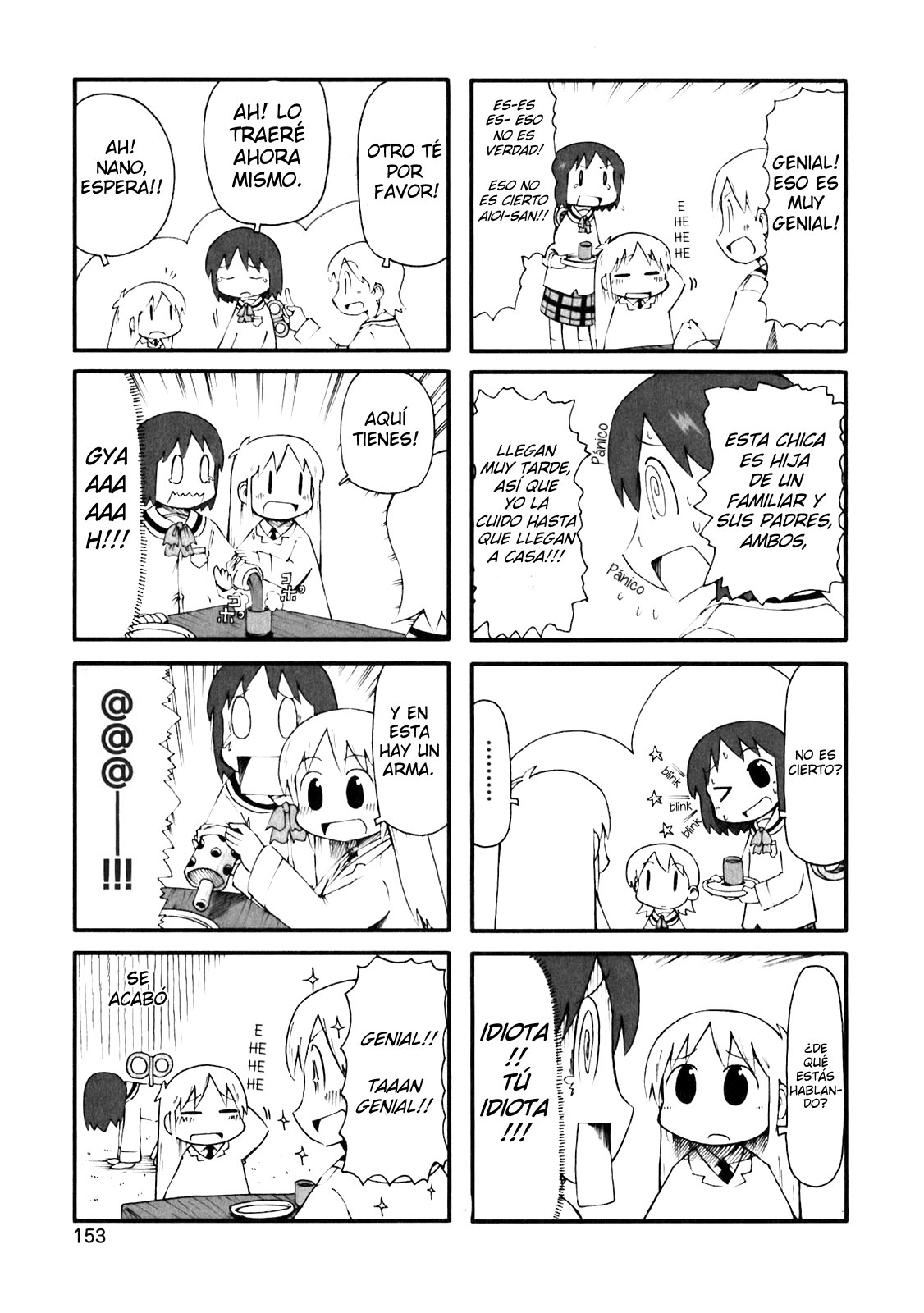 Read Nichijou (es) Manga Online