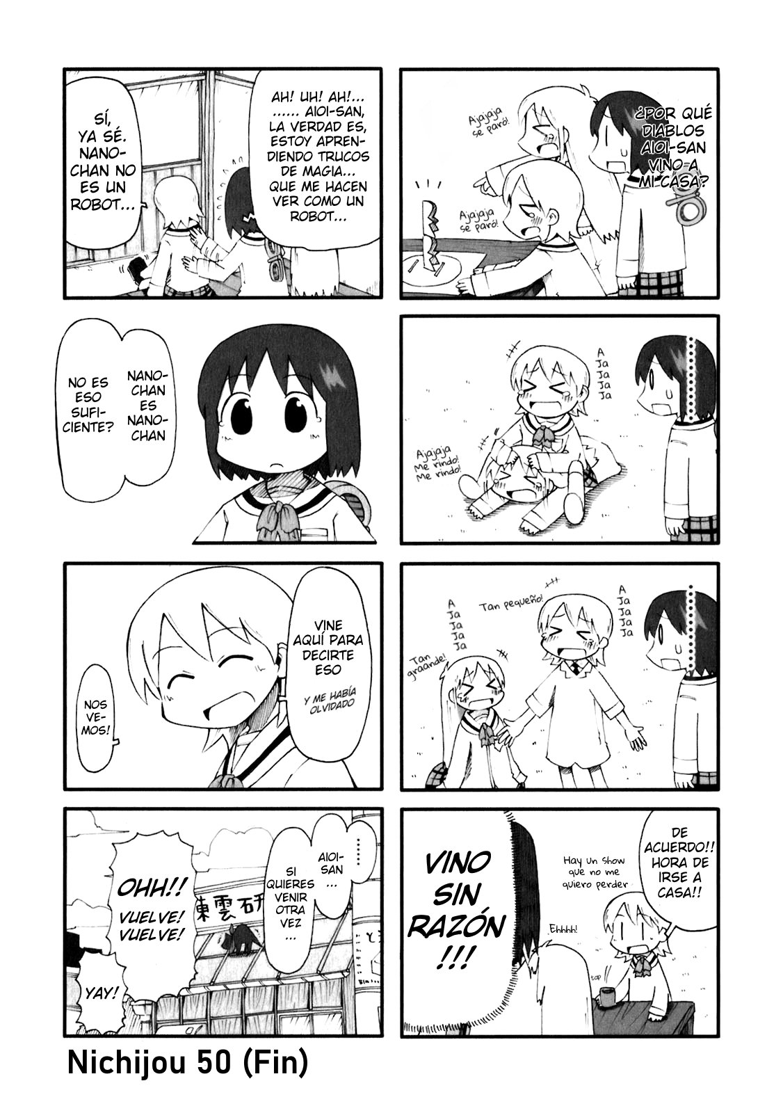 Read Nichijou (es) Manga Online