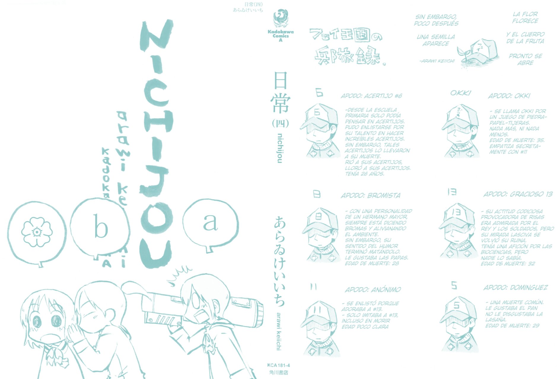 Read Nichijou (es) Manga Online