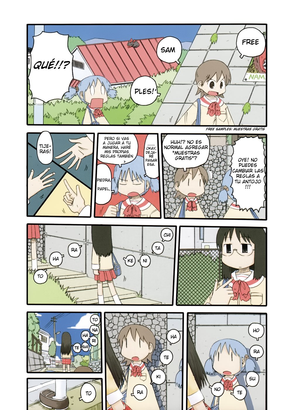 Read Nichijou (es) Manga Online