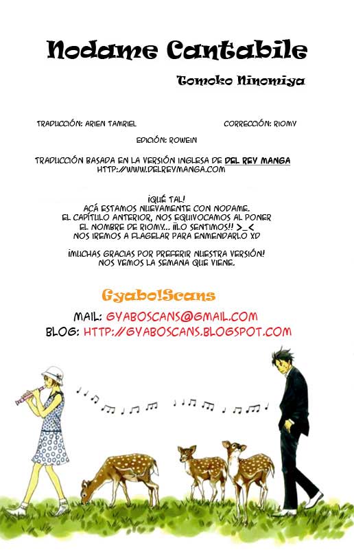 Read Nodame Cantabile (es) Manga Online