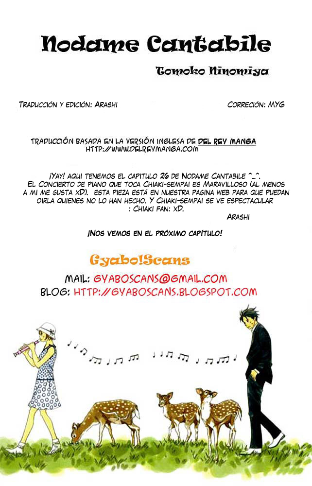 Read Nodame Cantabile (es) Manga Online