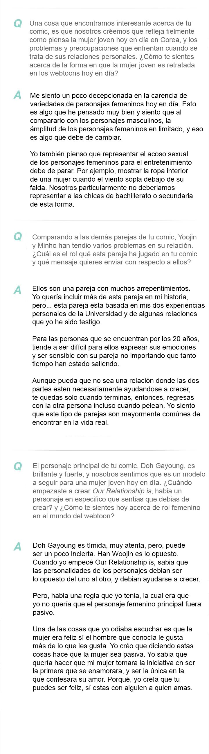 Read Nuestra Relación Es (es) Manga Online