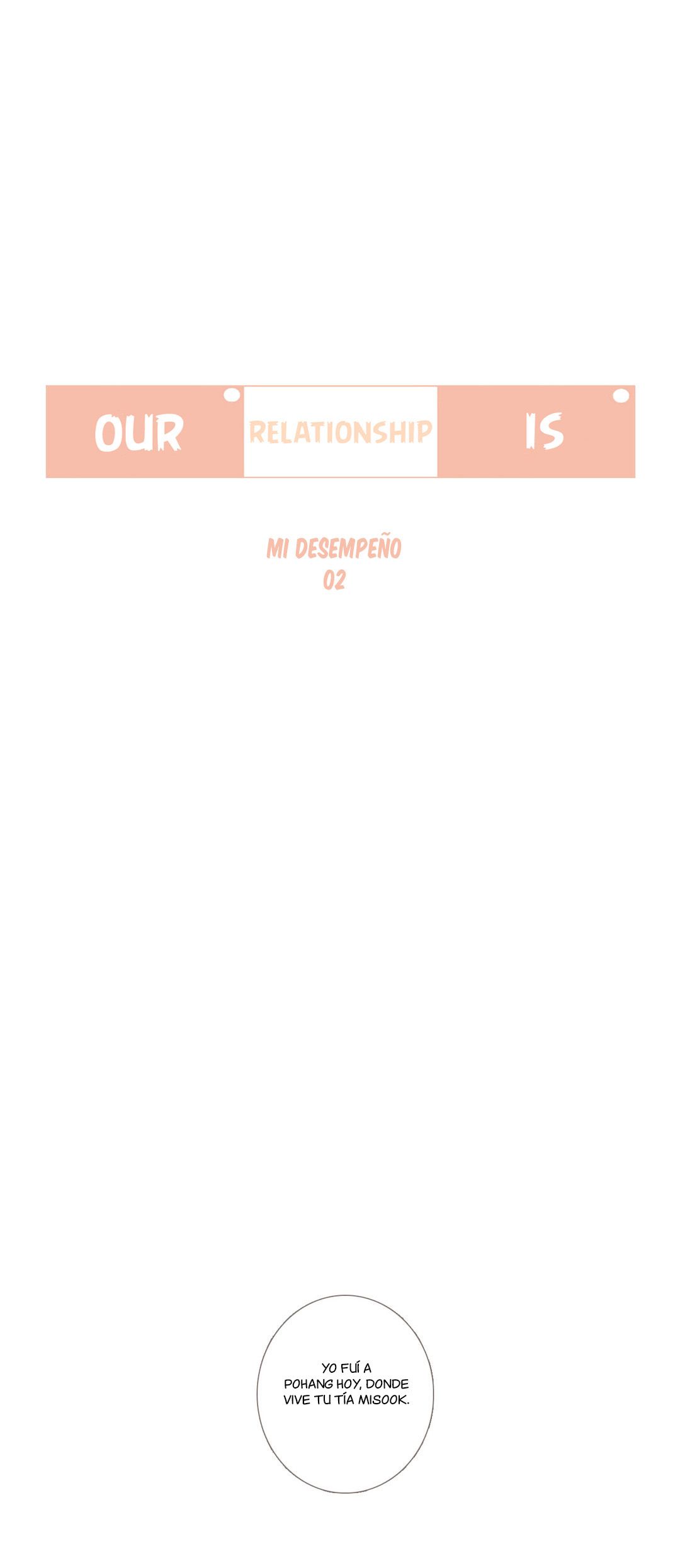 Read Nuestra Relación Es (es) Manga Online